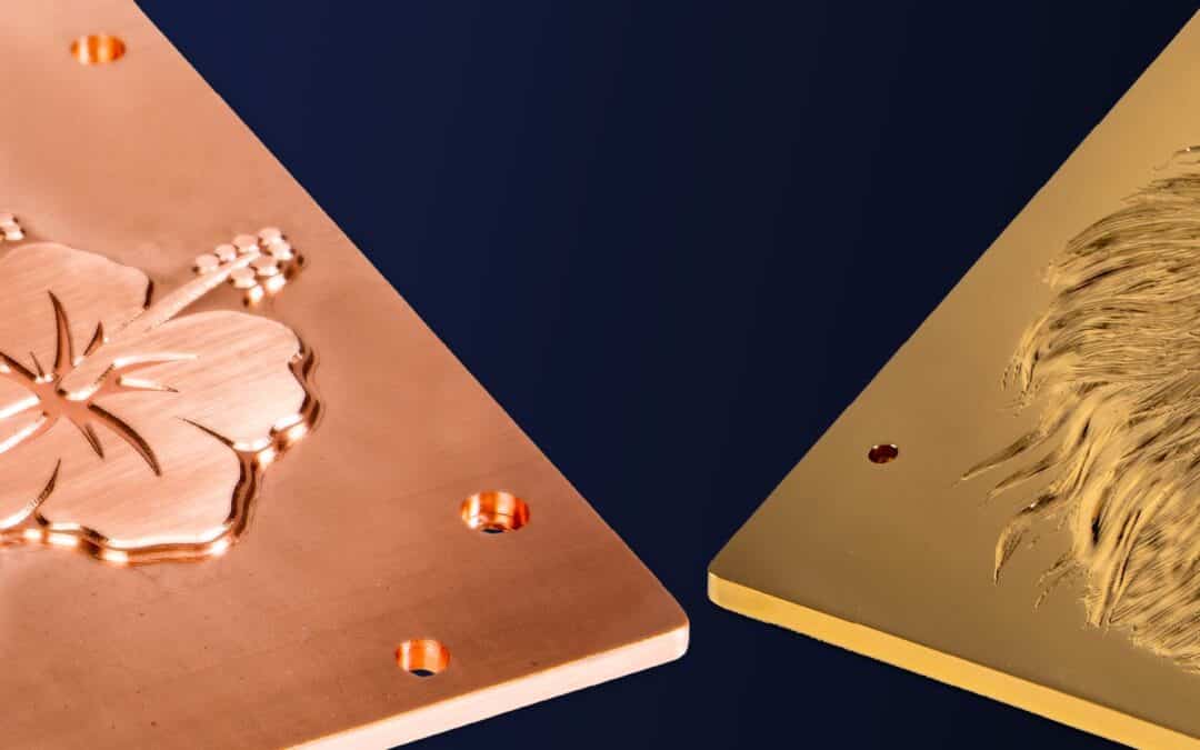 Copper and brass dies